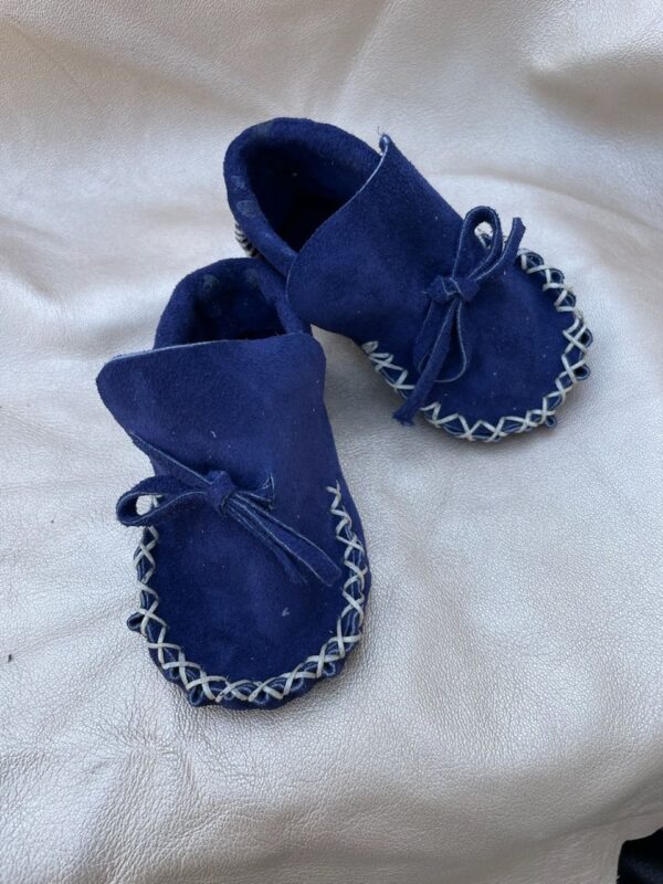 Blue Moccasins